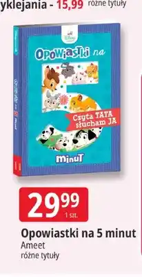 E.Leclerc Książka Opowiastki na 5 minut oferta