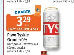 E.Leclerc Piwo Tyskie Gronie oferta