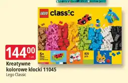 E.Leclerc Klocki Lego Classic Kreatywne kolorowe klocki 11045 oferta