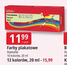 E.Leclerc Farby plakatowe Herlitz 10 kolorów oferta