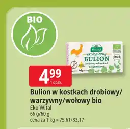 E.Leclerc Bulion w kostkach drobiowy bio Eko Wital oferta