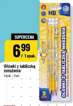 Polomarket Ołówki z tabliczką mnożenia Astra oferta