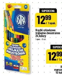 Polomarket Kredki ołówkowe trójkątne dwustronne oferta