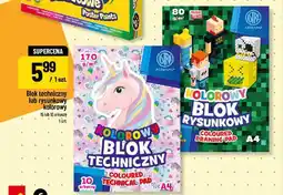 Polomarket Blok techniczny lub rysunkowy kolorowy oferta