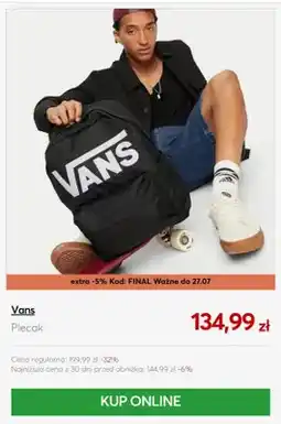 eobuwie Plecak Vans oferta