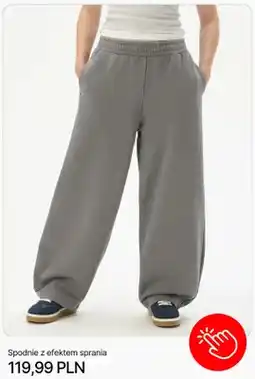 Cropp Spodnie dresowe z efektem sprania Cropp oferta