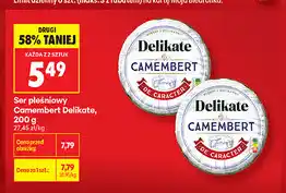 Biedronka Ser pleśniowy Camembert Delikate oferta