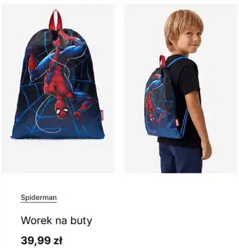 CCC Worek na buty Spiderman oferta