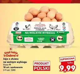 Kaufland Jaja z chowu na wolnym wybiegu klasa M Stąd takie Dobre! oferta