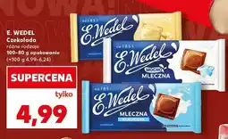 Kaufland Czekolada mleczna klasyczna E. Wedel oferta