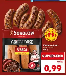 Kaufland Kiełbasa śląska Sokołów Grill House oferta