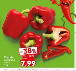 Kaufland Papryka czerwona luzem oferta