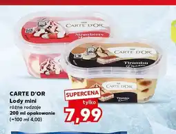 Kaufland Lody mini Carte D'Or Strawberry Meringue oferta