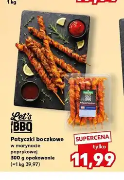 Kaufland Patyczki boczkowe w marynacie paprykowej Let's BBQ oferta