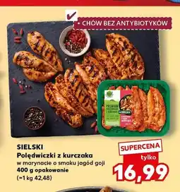 Kaufland Polędwiczki z kurczaka w marynacie o smaku jagód goji Sielski oferta