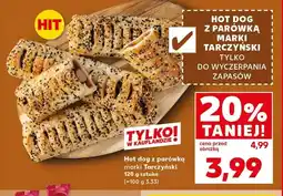 Kaufland Hot dog z parówką Tarczyński oferta