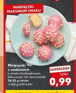 Kaufland Minipączki z nadzieniem o smaku truskawkowym oferta