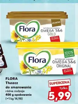 Kaufland Tłuszcz do smarowania Flora Original oferta