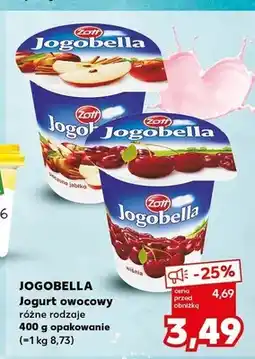 Kaufland Jogurt owocowy Jogobella pieczone jabłko oferta