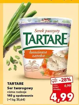 Kaufland Ser twarogowy łososiowa zatoka Tartare oferta