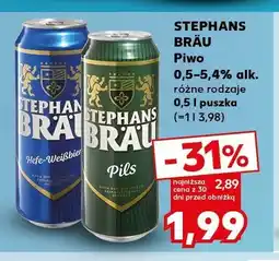 Kaufland Piwo Stephans Bräu Pils oferta