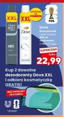 Kaufland Dezodorant damski Dove Classic Fresh XXL oferta