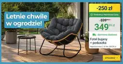 ERLI Fotel bujany z poduszką oferta