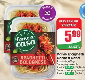 Dino Danie spaghetti bolognese Come a Casa oferta