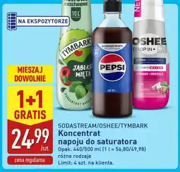 ALDI Koncentrat napoju do saturatora Drop In Vitamin Water Red Grape Dragonfruit Oshee oferta