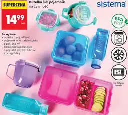 Biedronka Butelka lub pojemnik na żywność Sistema oferta