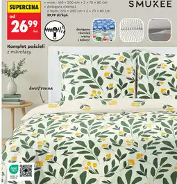 Biedronka Smukee Komplet pościeli z mikrofazy oferta