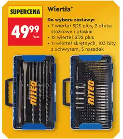 Biedronka Niteo Wiertła lub bity oferta