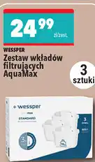 Biedronka Zestaw wkładów filtrujących AquaMax Wessper (3 sztuki) oferta