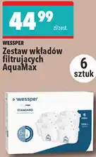 Biedronka Zestaw wkładów filtrujących AquaMax Wessper (6 sztuk) oferta