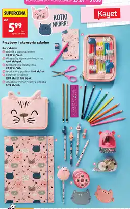 Biedronka Przybory i akcesoria szkolne Kayet oferta