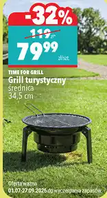 Biedronka Grill turystyczny Time For Grill oferta