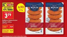 Biedronka Kiełbasa Śląska Kraina Wędlin 550 g oferta