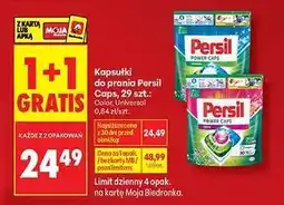 Biedronka Kapsułki do prania Persil Caps, 29 szt oferta