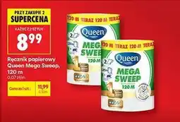 Biedronka Ręcznik papierowy Queen Mega Sweep, 120 m oferta