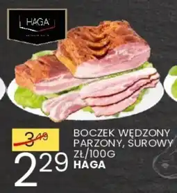 Wafelek Boczek Wędzony Parzony, Surowy Haga oferta