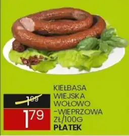 Wafelek Kiełbasa Wiejska Wołowo - Wieprzowa oferta