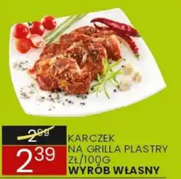Wafelek Karczek na grilla plastry oferta