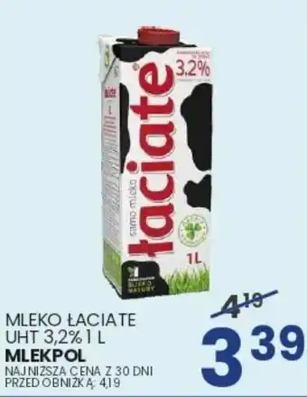 Wafelek Mleko Łaciate UHT 3,2% 1 L oferta