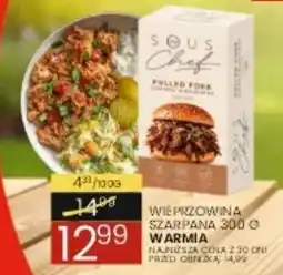 Wafelek Sous Chef Wieprzowina Szarpiana oferta