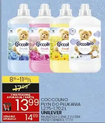 Wafelek Płyn do płukania Coccolino oferta