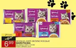 Wafelek WHISKAS 4X85 GRÓŻNE RODZAJE oferta