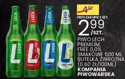 Wafelek Piwo Lech Premium, Free 0,0% oferta