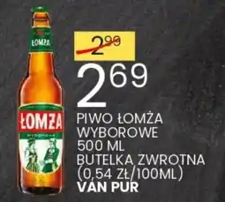 Wafelek Piwo Łomża Wyborowe oferta