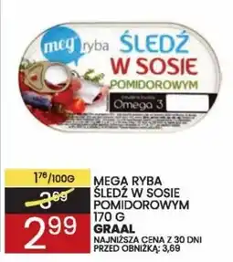 Wafelek Mega Ryba Śledź w Sosie Pomidorowym oferta