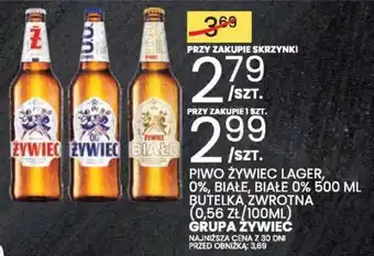 Wafelek Piwo Żywiec Lager, 0%, Białe, Białe 0% oferta